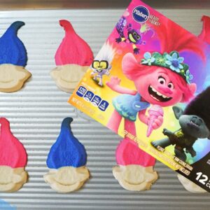 Pillsbury Troll World Tour Cutout Sugar Cookies