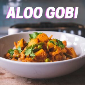 ALOO GOBI | Indian style potatoes and cauliflower in a creamy sauce