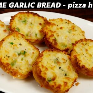 Supreme Garlic Bread – PIZZA HUT Style Recipe – CookingShooking