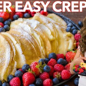 How to make Crepes | Easy Crepe Recipe