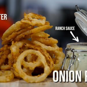 Crispy onion rings, the recipe you’re missing!