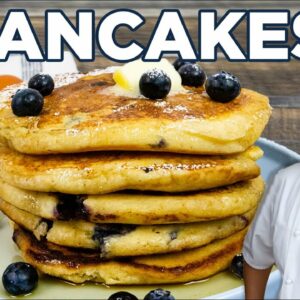How to Make Pancakes at Home from Scratch | Fluffy Pancakes Recipe by Lounging with Lenny