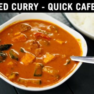 Thai Red Curry – CAFE Style – AUTHENTIC TASTE Easily Recipe – CookingShooking