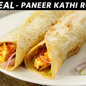 Paneer Kathi Roll – REAL Kati Rolls Kolkata Style Wrap Recipe – CookingShooking