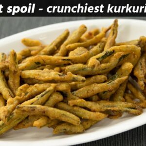 Kurkuri Bhindi Recipe – OIL WONT SPOIL! Crispy Okra Fry Masala – CookingShooking
