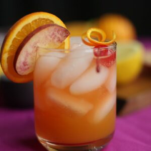 Old Fashioned Kentucky Peach Lemonade