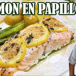 Salmon in Parchment Paper | Salmon en Papillote Recipe by Lounging with Lenny