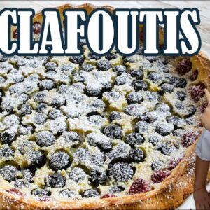How to Make Classic Berry Clafoutis | One of the Easiest French Dessert to Make at Home