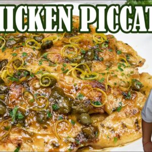 Chicken Piccata | Easy Italian Chicken Recipe for Dinner by Lounging with Lenny