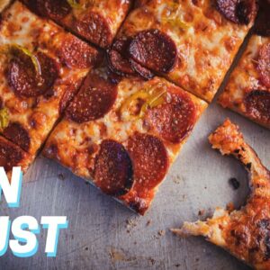 PUB STYLE PIZZA RECIPE | Chicago Thin Crust Pizza