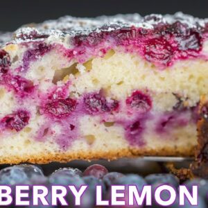 Dessert: Blueberry Lemon Cake Recipe – Natasha’s Kitchen