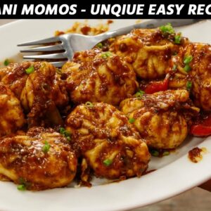 Bhutani Momos Recipe – Veg Coated Gravy Chilli Momo – CookingShooking