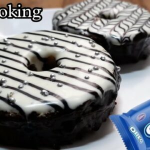 5 min Fireless Cooking recipe for Competition | Soft , Tasty , Fluffy Oreo Bread Donut