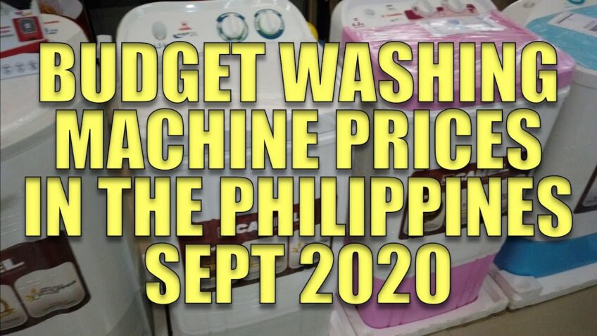 Budget Washing Machine Prices In The Philippines.