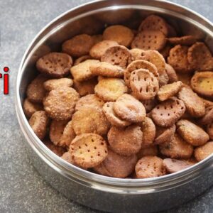 Bajra Mathri – Healthy Pearl Millet Mathri Recipe – Gluten Free Snacks | Skinny Recipes