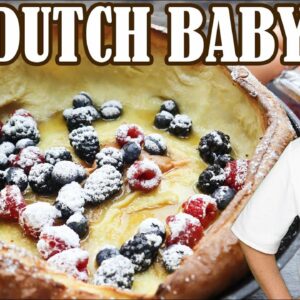 Easy Dutch Baby Recipe | German Pancakes | How to Make Dutch Babies