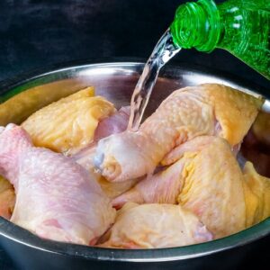 With sprite – this is how to prepare the chicken tastier than at kfc!