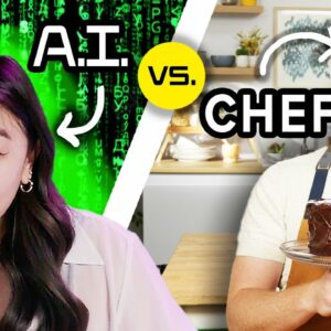 Can A.I. Make A Better Chocolate Cake Than a Pastry Chef?