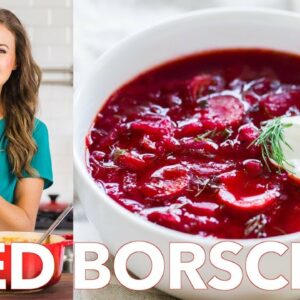 Classic Red Borscht | Borsch Recipe (Beet Soup) – Natasha’s Kitchen