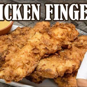 How to Make Chicken Fingers | Recipe at Home by Lounging with Lenny