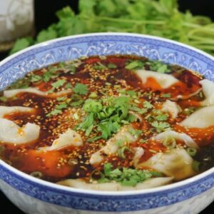 Hot and Sour Dumpling Soup Recipe