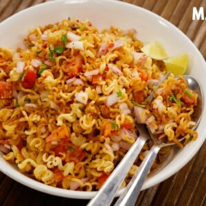 Maggi Bhel Recipe – Instant 5 Minute Snack Noodles CookingShooking