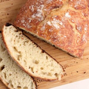 No-Knead Rustic Bread Recipe – Laura Vitale – Laura in the Kitchen Episode 1025