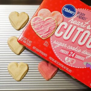 Pillsbury Heart Shape Sugar Cookies