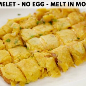 Cheese Omelette Recipe – NO EGG – Street Style Cheesy Veg Omelet Bread CookingShooking