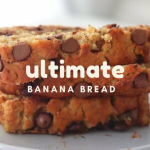 Throw Away Every Banana Bread Recipe You Have & Use This | Ultimate Banana Bread Recipe