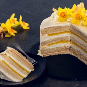 White Chocolate Pineapple Cake – Anniversary Pineapple Cake at Home