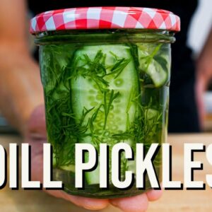 How To Make Dill Pickles | Easy & Cheap Recipe