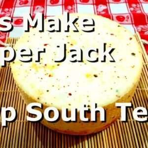 Homemade Pepper Jack Cheese