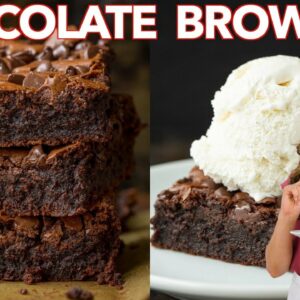 The Best Fudgy BROWNIES RECIPE I Ever Made