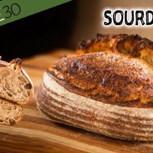 Yes, you too can make this sourdough bread. Easy No Knead recipe.