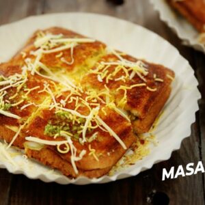 Bombay Masala Toast – Aloo Sandwich Veg Street Style with Imp. Chutney Recipe – CookingShooking