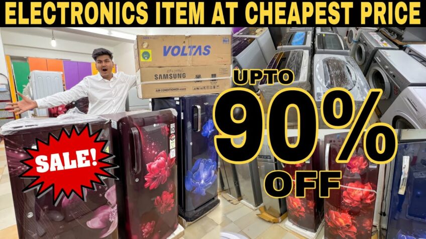 Cheapest Electronics Item Warehouse In Delhi | Upto 90% Off | Ac, Fridge,washing machine, etc