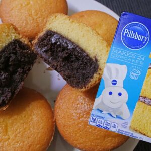 Pillsbury Brownie Filled Cupcakes