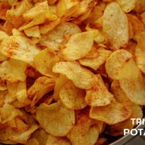 Potato Chips Recipe – Crunchy Instant Hot Wafers / Aloo Lays – CookingShooking