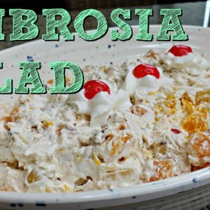 Easy Ambrosia Salad Recipe | Cool Whip and Fruit Cocktail Recipe