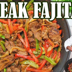 Best Steak Fajitas recipe with Homemade Seasoning [ by Lounging with Lenny ]