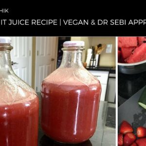 Alkaline Fruit Juice Recipe | Dr Sebi Approved | Breville Juicer