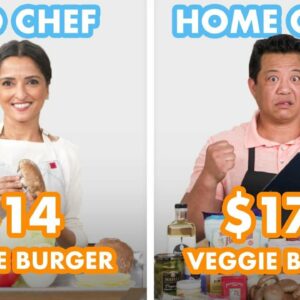 $172 vs $14 Veggie Burger: Pro Chef & Home Cook Swap Ingredients | Epicurious