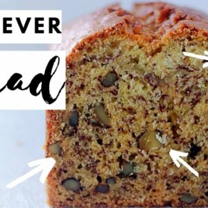 This is the best Eggless Banana Bread recipe in the world!!