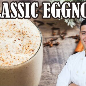 How to Make Easy Homemade Eggnog [ Recipe by Lounging with Lenny ]