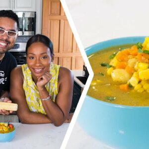 How To Make Trini Corn Soup | Foodie Nation