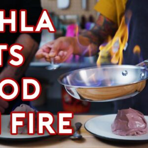 Soup and Ice Cream on Fire | Stump Sohla