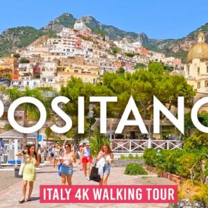 Positano 4K Walking Tour (Italy) – With Captions & Immersive Sound [4K Ultra HD/60fps]