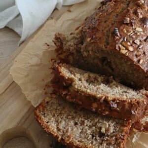 Walnut and Browned butter banana bread recipe