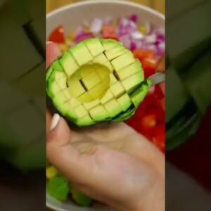The Easiest Black Bean Avocado Salad